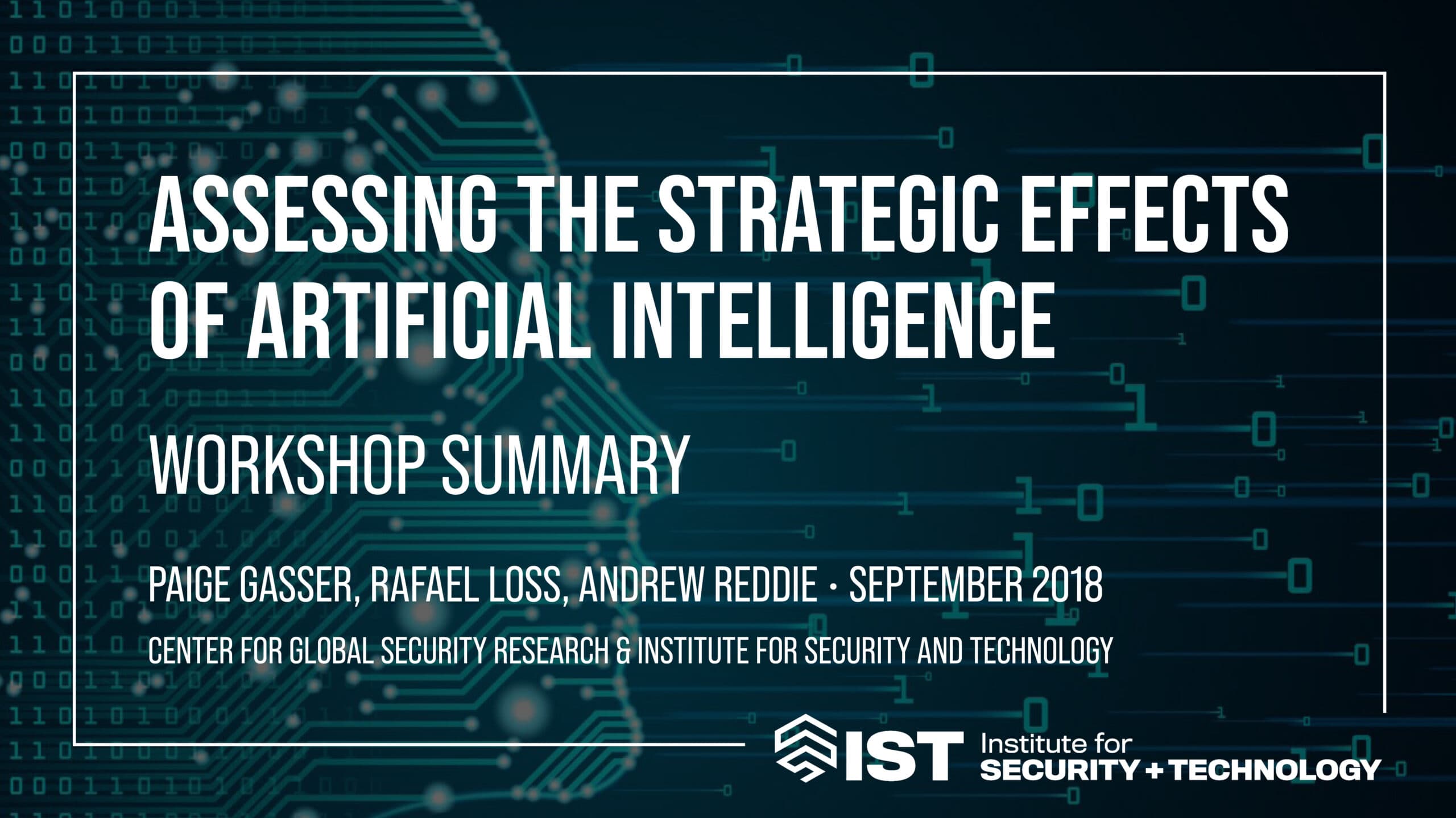 Assessing the Strategic Effects of Artificial Intelligence