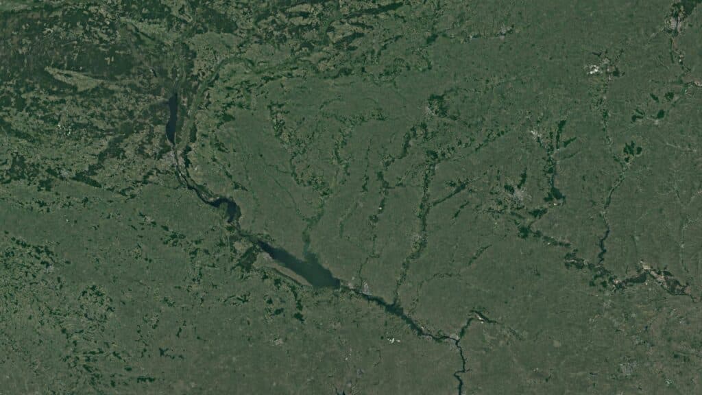 Satellite imagery of Ukraine