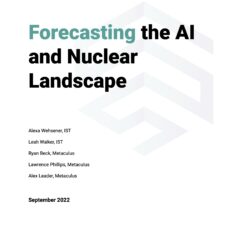 Forecasting the AI and Nuclear Landscape cover page