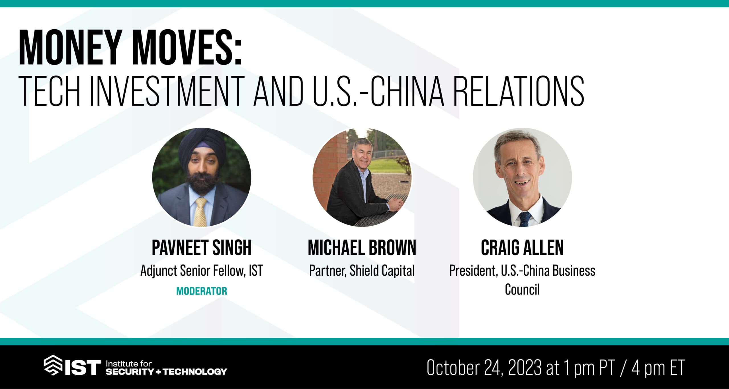 Money Moves: Tech Investment and U.S.-China Relations