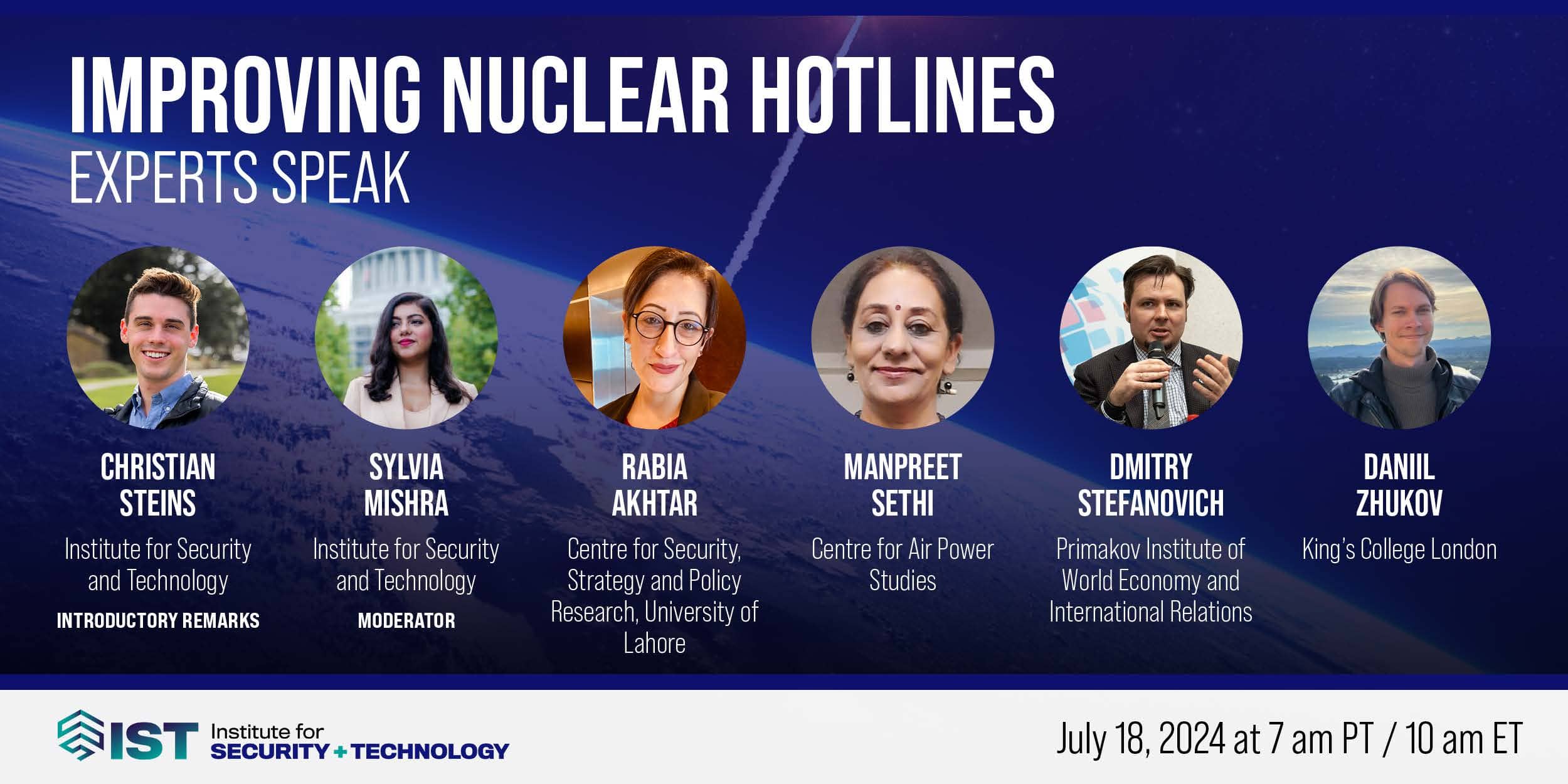 Improving Nuclear Hotlines: Experts Speak