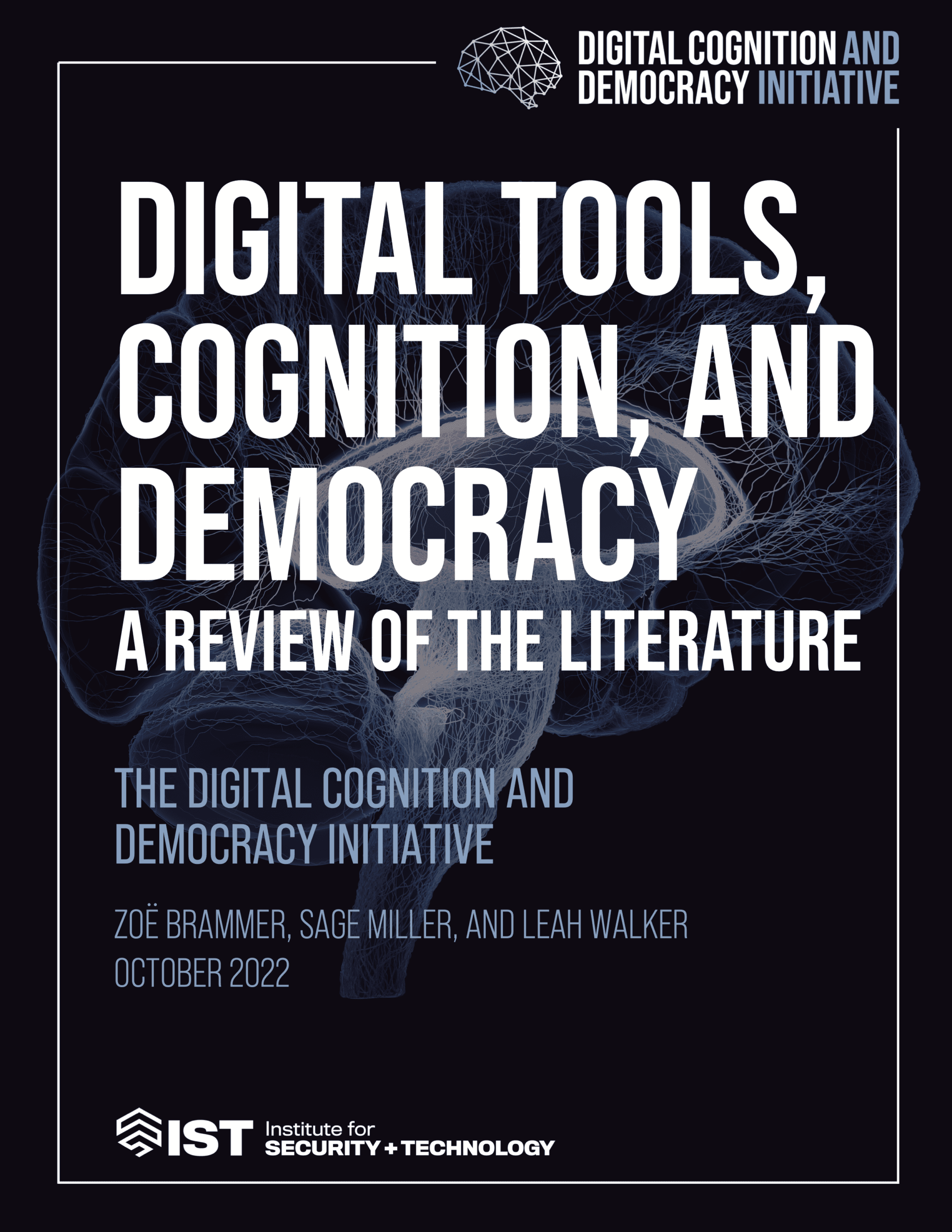 Digital Tools, Cognition, and Democracy: A Review of the Literature