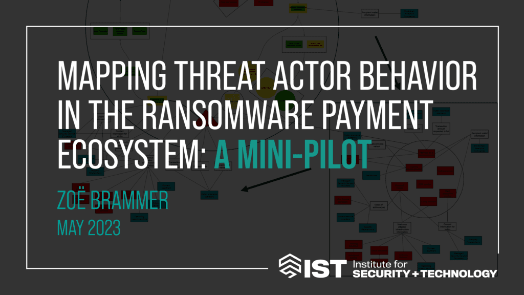 Mapping Threat Actor Behavior in the Ransomware Payment Ecosystem: A Mini-Pilot
