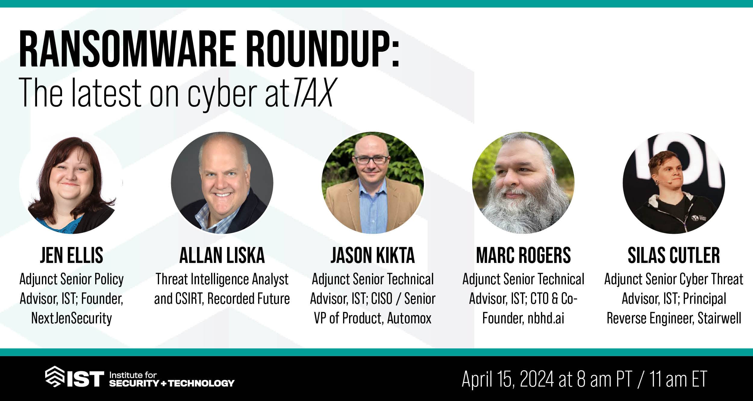 Ransomware Roundup: The Latest on Cyber AtTax