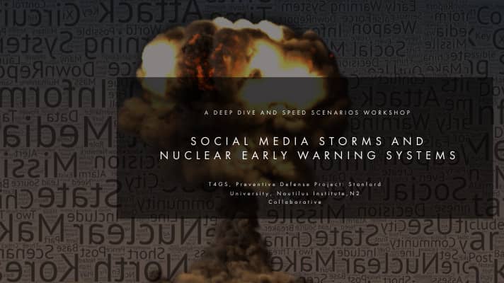 Social Media Storms and Early Warning Systems: A Deep Dive and Speed Scenarios Workshop