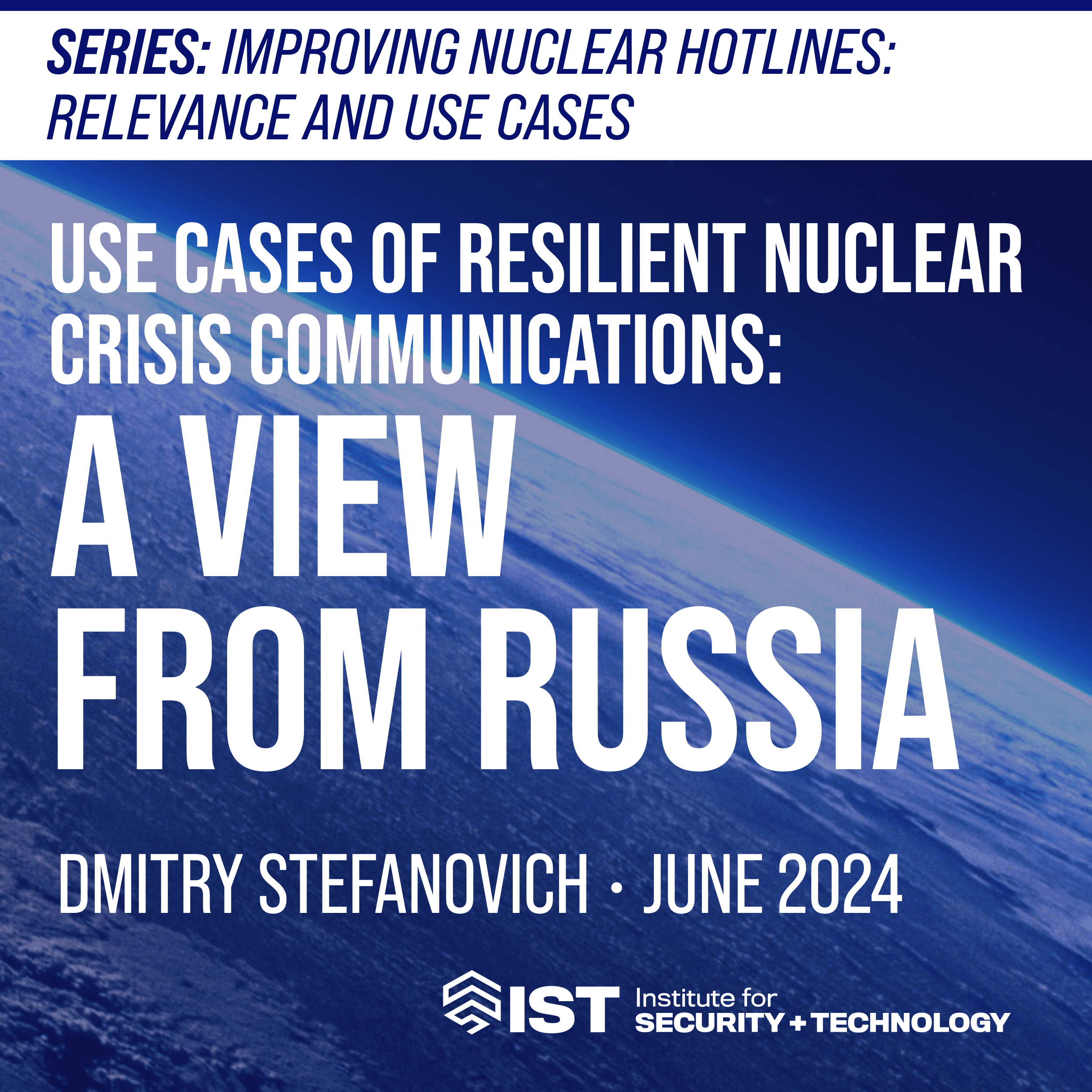Use-Cases of Resilient Nuclear Crisis Communications: A View from Russia