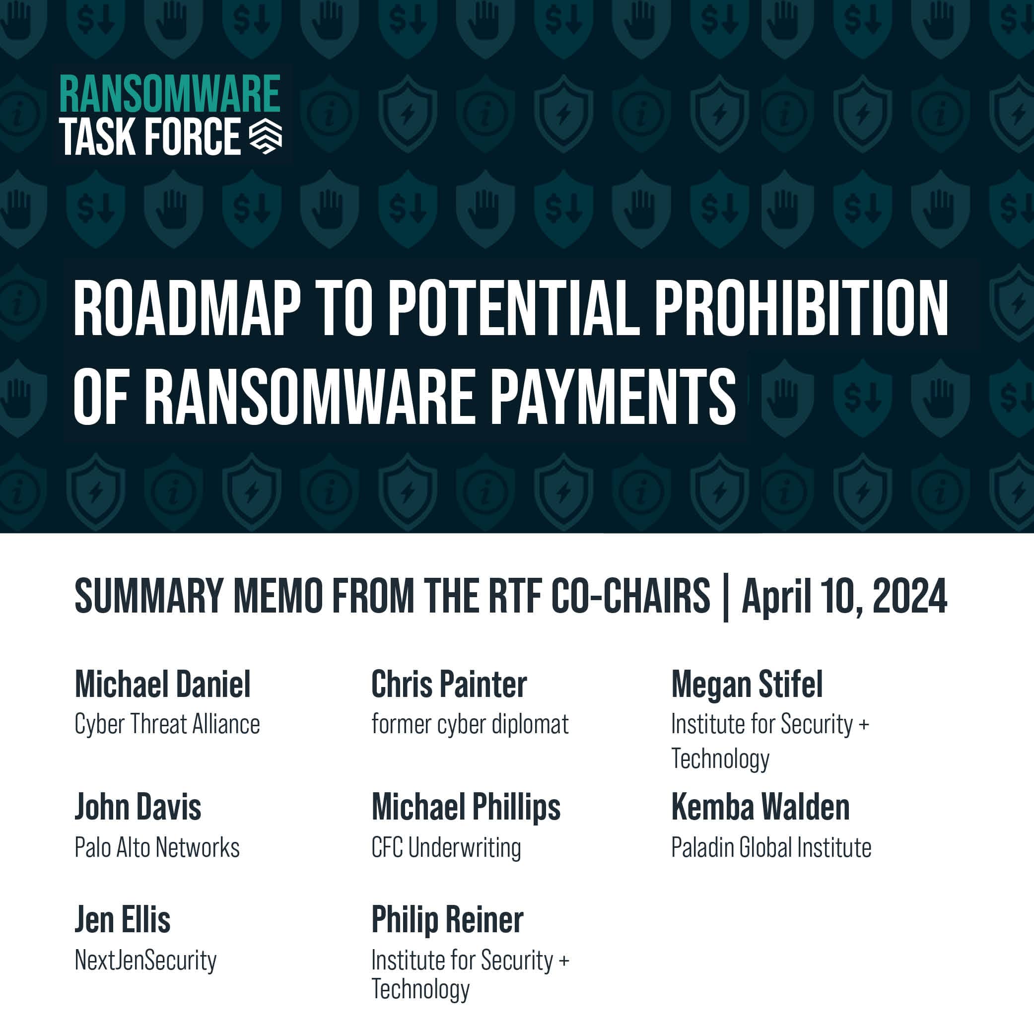 Roadmap to Potential Prohibition of Ransomware Payments