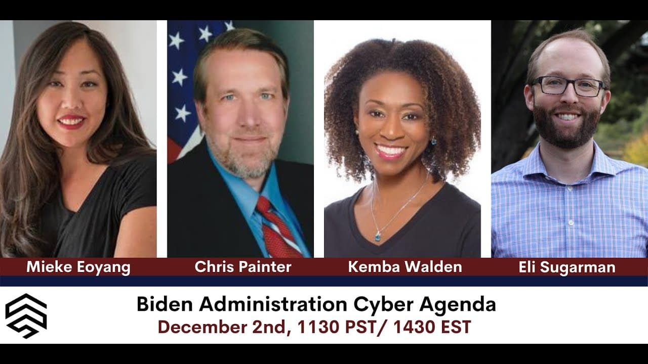 Biden Administration Cyber Agenda