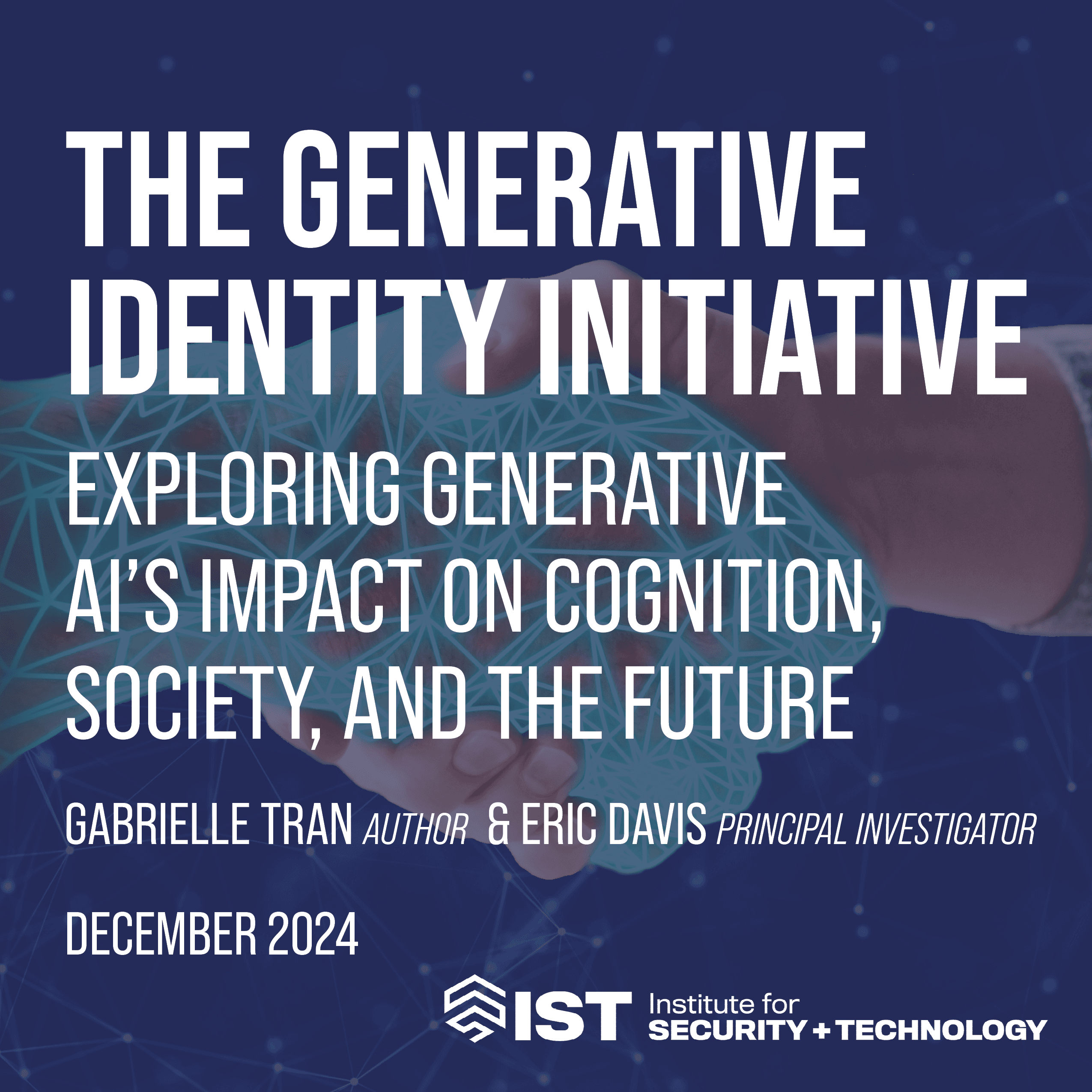 The Generative Identity Initiative: Exploring Generative AI’s Impact on Cognition, Society, and the Future