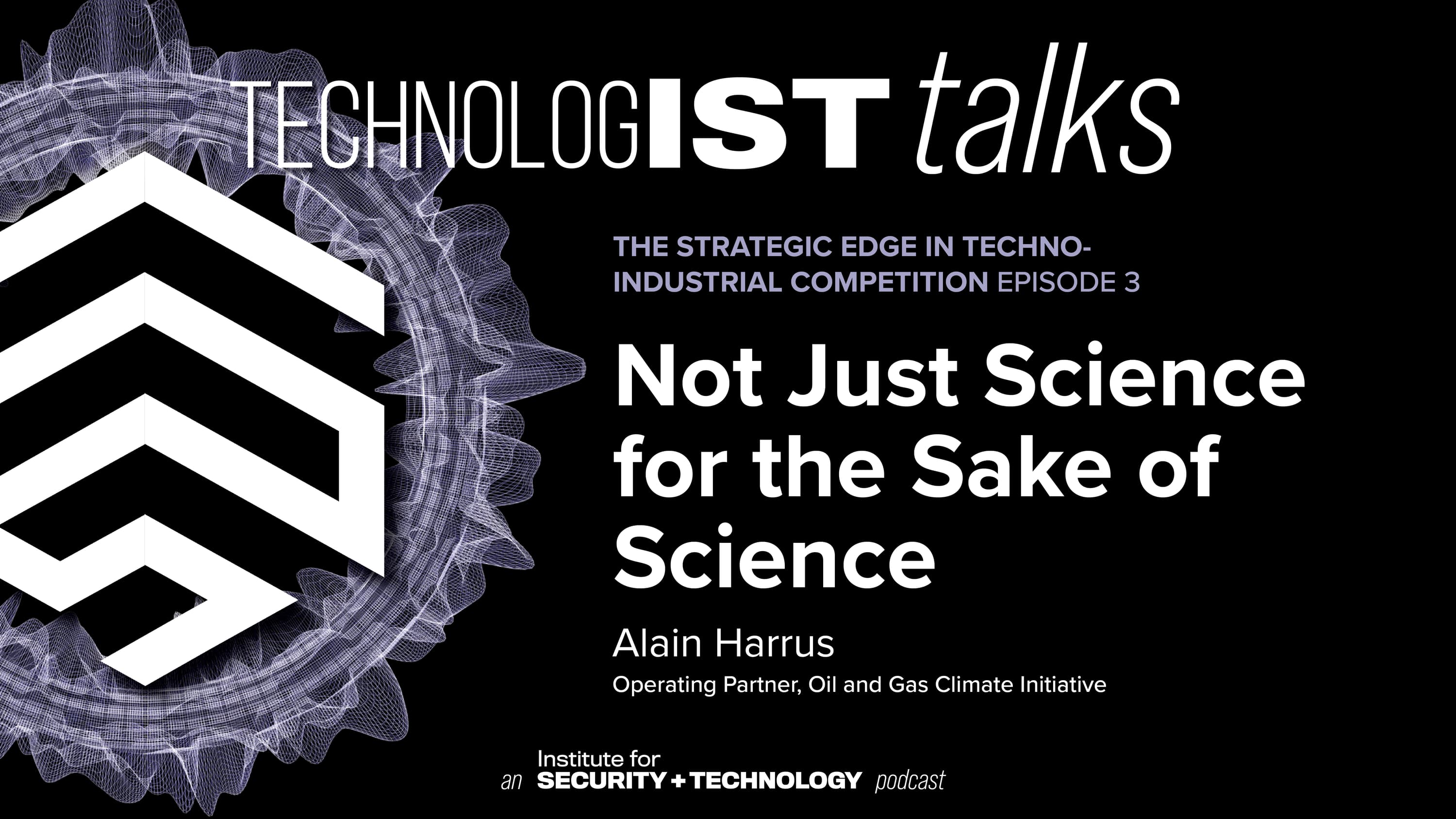 Not Just Science for the Sake of Science