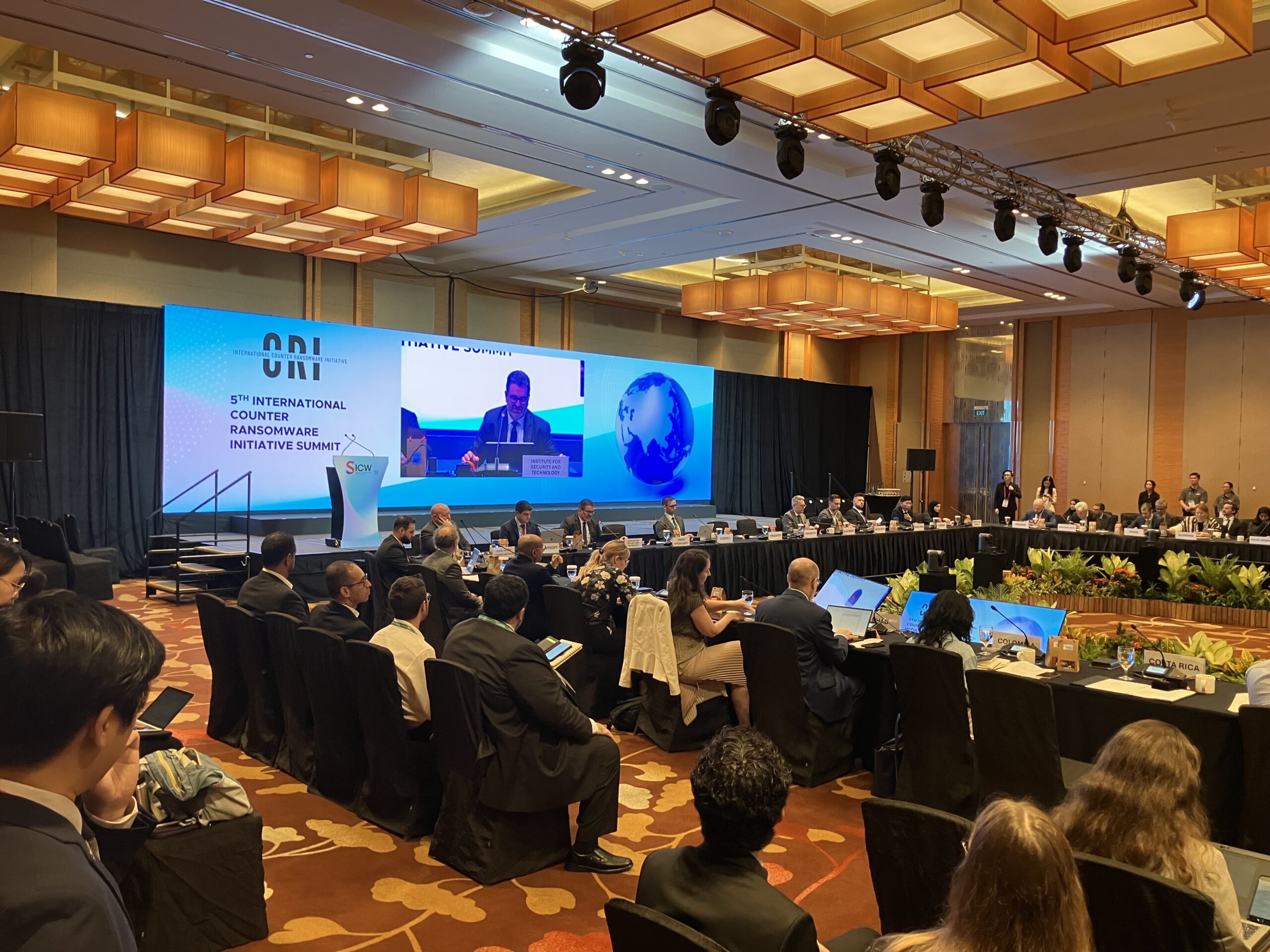 IST Contributes to the International Counter Ransomware Initiative Summit for the Fourth Consecutive Year: Exercises, Workshops, and Private Sector Advisory Panel