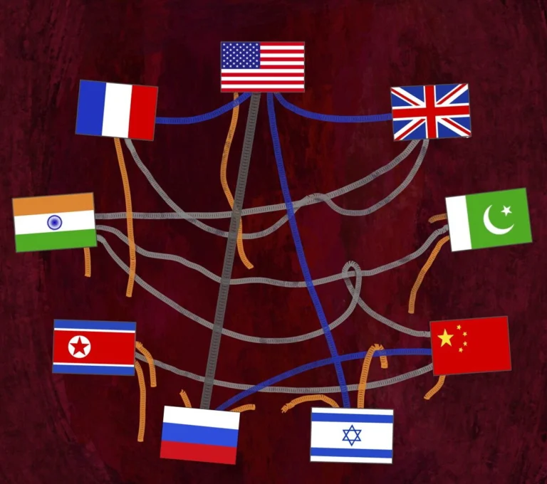 Flag connections illustration